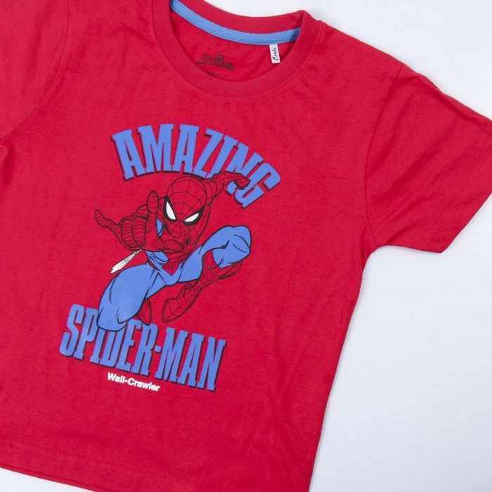 Conjunto de Ropa Spider-Man Azul Rojo 7