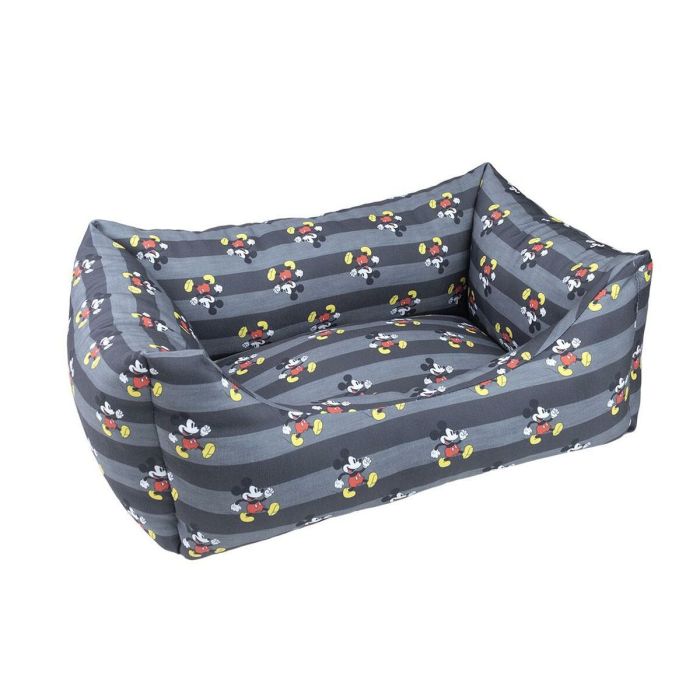 Cama para Perro Mickey Mouse Negro (50 x 35 x 15 cm) 0 Cama para Perro Mickey Mouse Negro (50 x 35 x 15 cm) 0