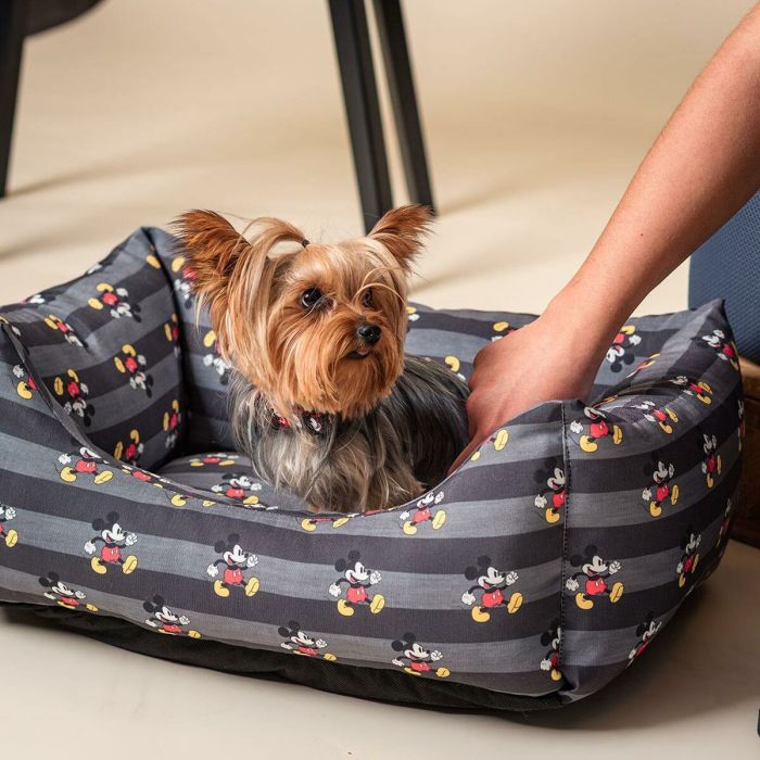Cama para Perro Mickey Mouse Negro (50 x 35 x 15 cm) 4 Cama para Perro Mickey Mouse Negro (50 x 35 x 15 cm) 4