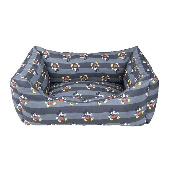 Cama para Perro Mickey Mouse Negro (50 x 35 x 15 cm) 3 Cama para Perro Mickey Mouse Negro (50 x 35 x 15 cm) 3