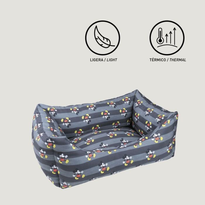 Cama para Perro Mickey Mouse Negro (50 x 35 x 15 cm) 1 Cama para Perro Mickey Mouse Negro (50 x 35 x 15 cm) 1