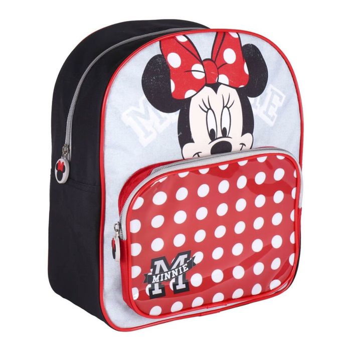 Mochila Escolar Minnie Mouse Rojo (25 x 30 x 12 cm) 2