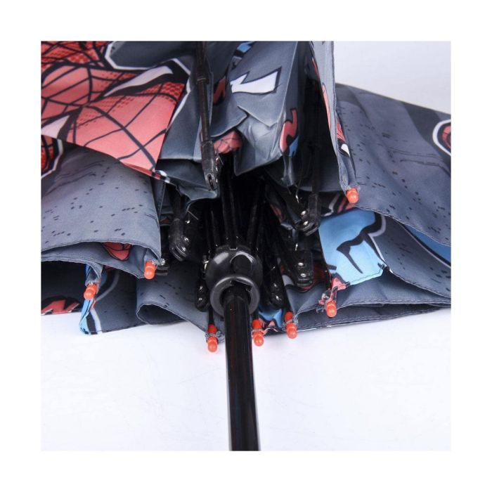 Paraguas Plegable Spiderman Gris (Ø 92 cm) 2