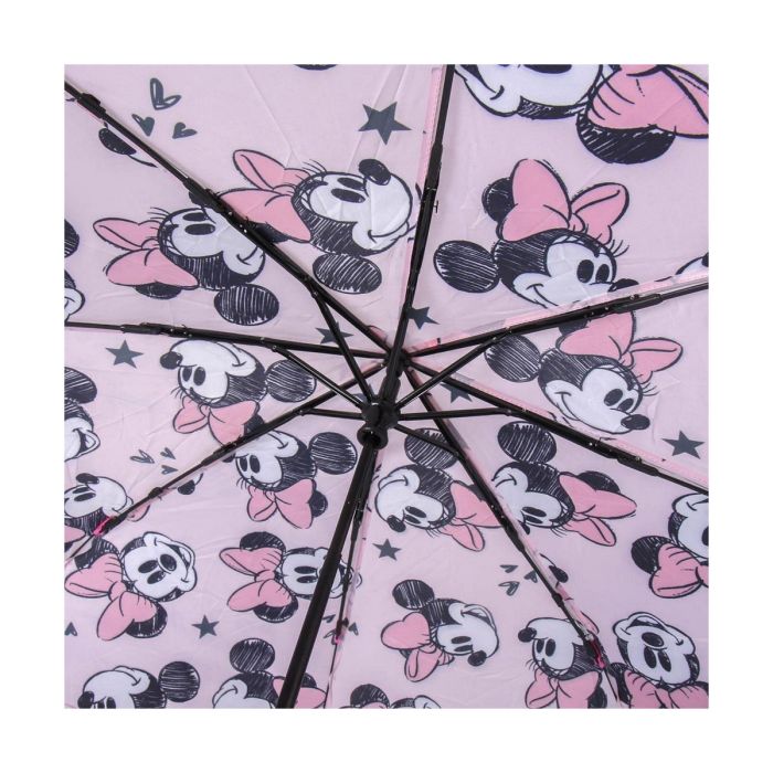Paraguas Plegable Minnie Mouse Rosa (Ø 92 cm) 3