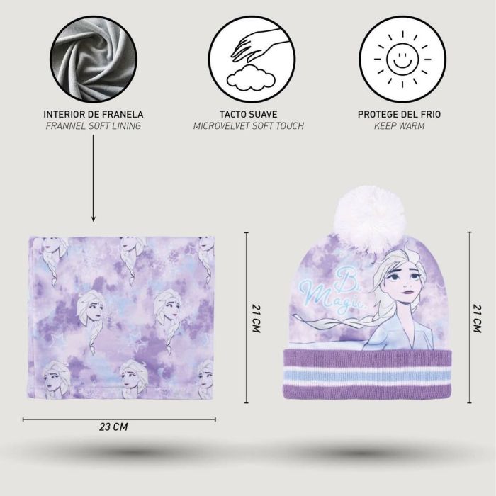 Gorro, Guantes y Braga de Cuello Frozen