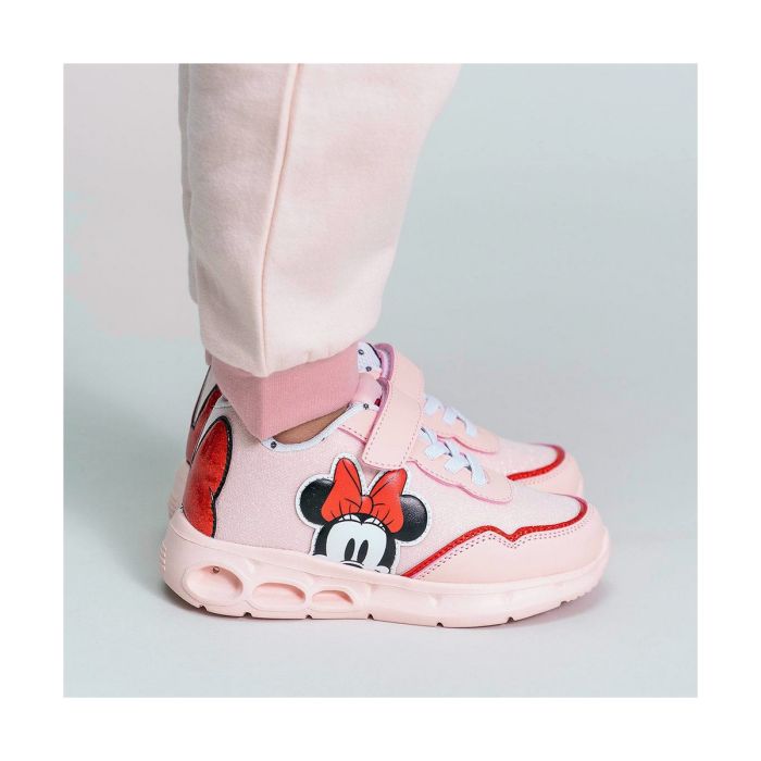 Zapatillas Deportivas con LED Minnie Mouse Rosa 2