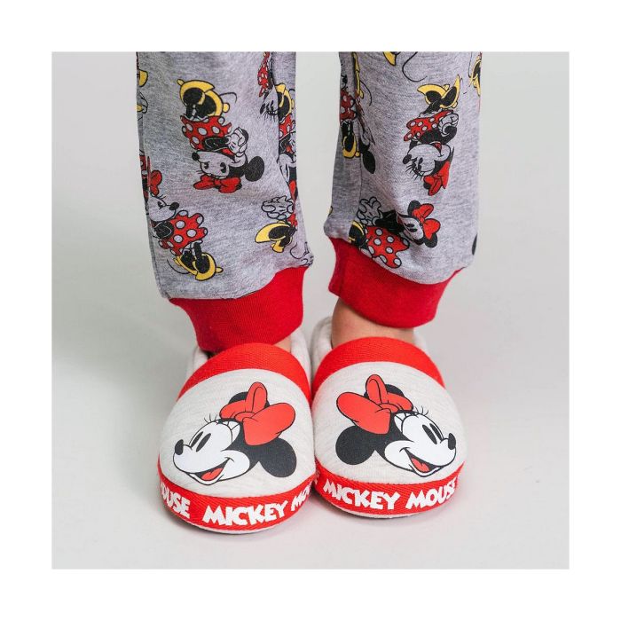 Zapatillas de Estar por Casa Minnie Mouse Gris claro 2