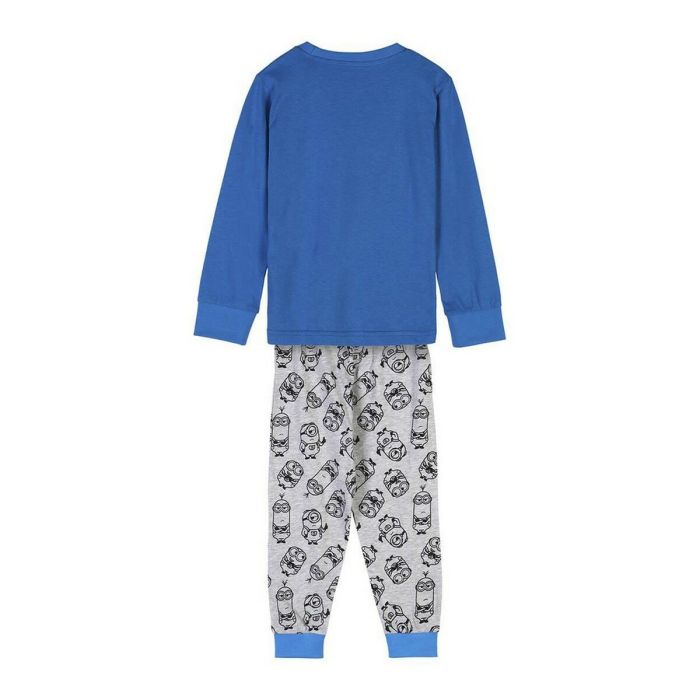 Pijama Infantil Minions Azul 3