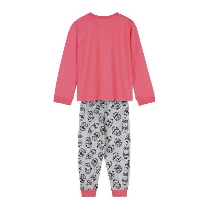 Pijama Infantil Minions Rosa 4