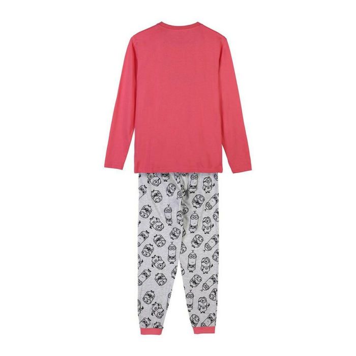 Pijama Minions Mujer Rosa 3