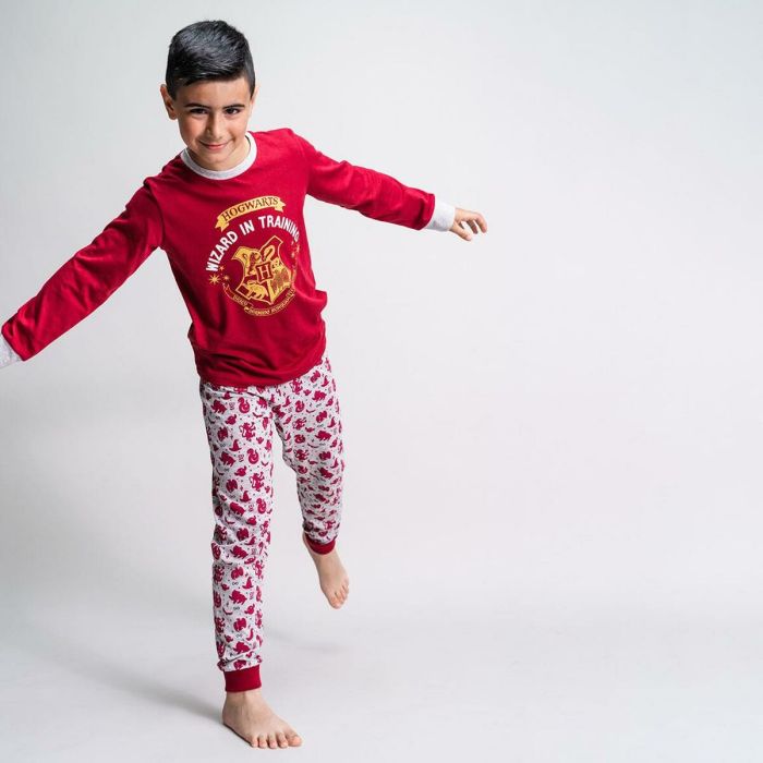 Pijama Infantil Harry Potter Rojo 3