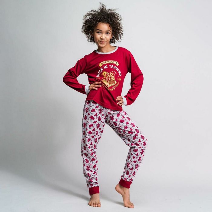 Pijama Infantil Harry Potter Rojo 1
