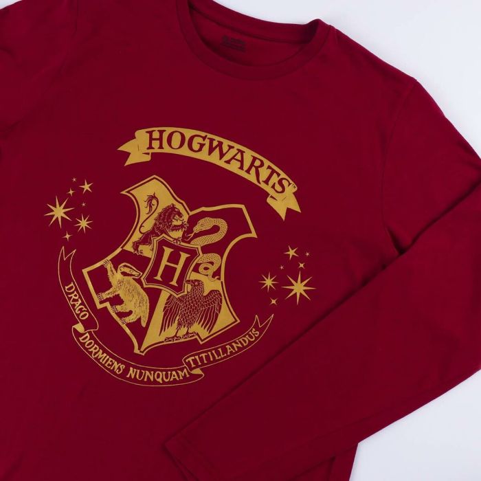 Pijama Harry Potter Hombre Rojo (Adultos) 5