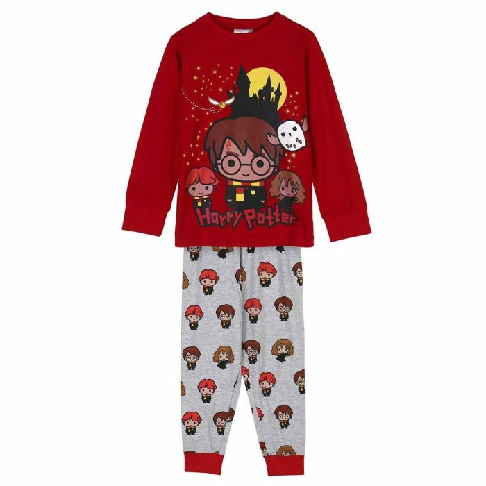 Pijama Infantil Harry Potter Rojo 1