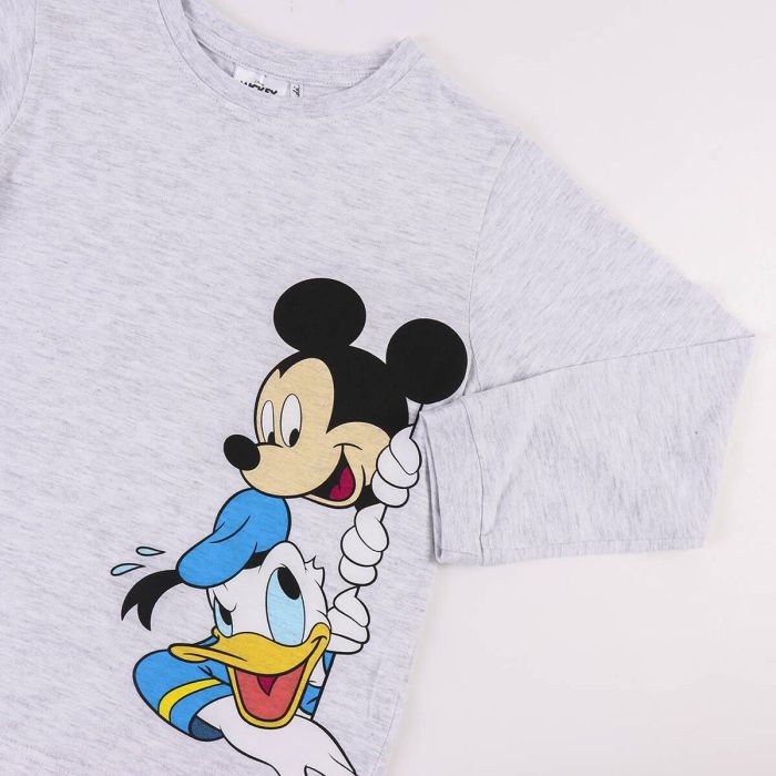 Pijama Infantil Mickey Mouse Gris 1