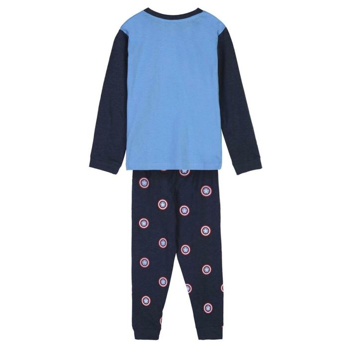 Pijama Infantil Marvel Azul 1