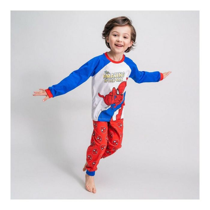 Pijama Infantil Spider-Man Rojo 1
