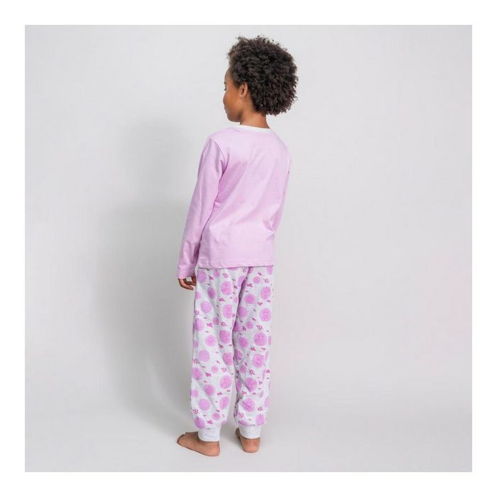 Pijama Infantil Frozen Gris 1
