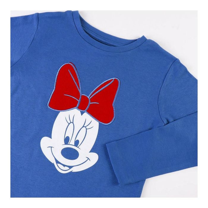 Pijama Infantil Minnie Mouse Azul oscuro 4