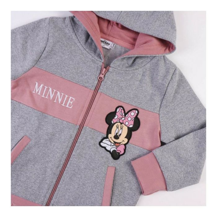 Chándal Infantil Minnie Mouse Gris 5