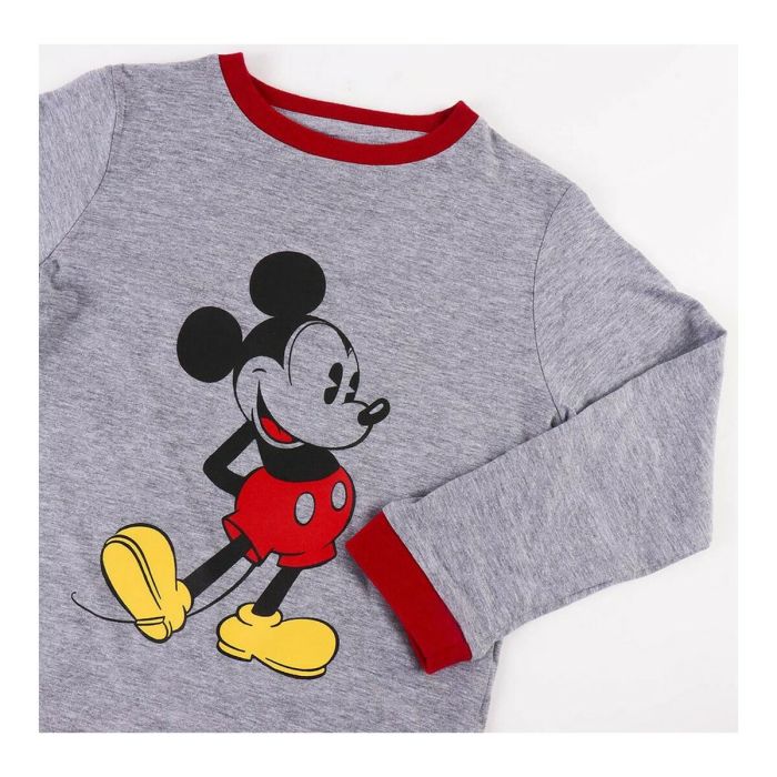Pijama Infantil Mickey Mouse Gris 5