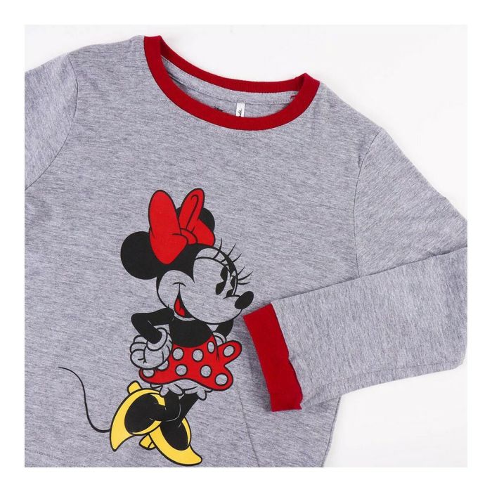 Pijama Infantil Minnie Mouse Gris 1