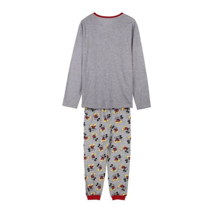 Pijama Mickey Mouse Hombre Gris 7