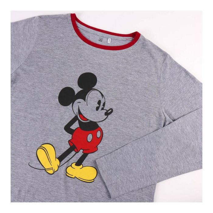 Pijama Mickey Mouse Hombre Gris 5