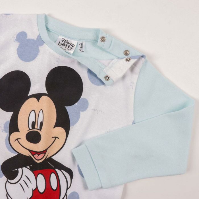 Pijama Infantil Mickey Mouse Azul claro 1