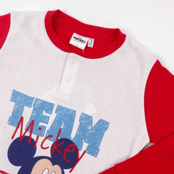 Pijama Infantil Mickey Mouse Rojo 1