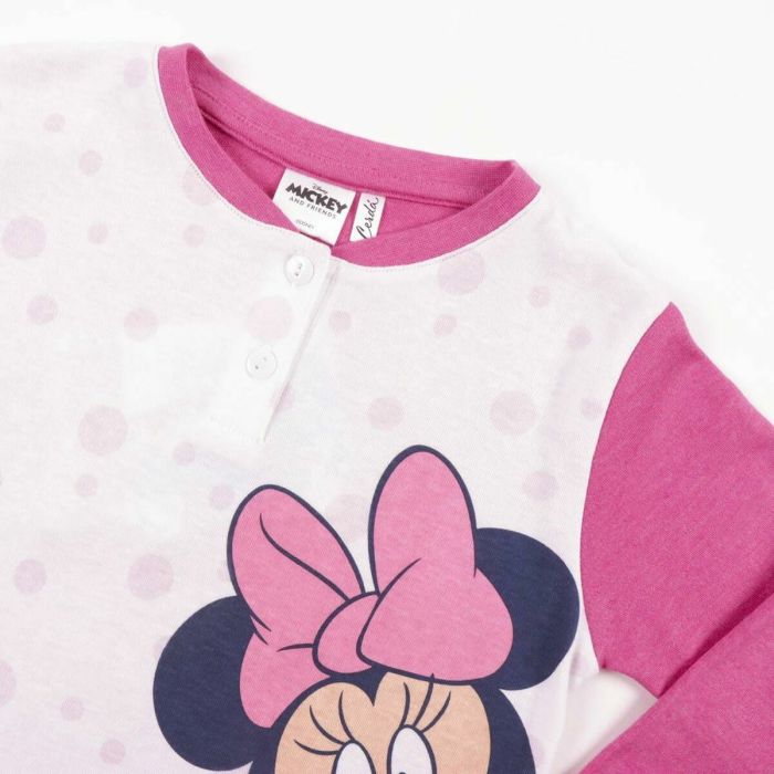 Pijama Infantil Minnie Mouse Rosa 1
