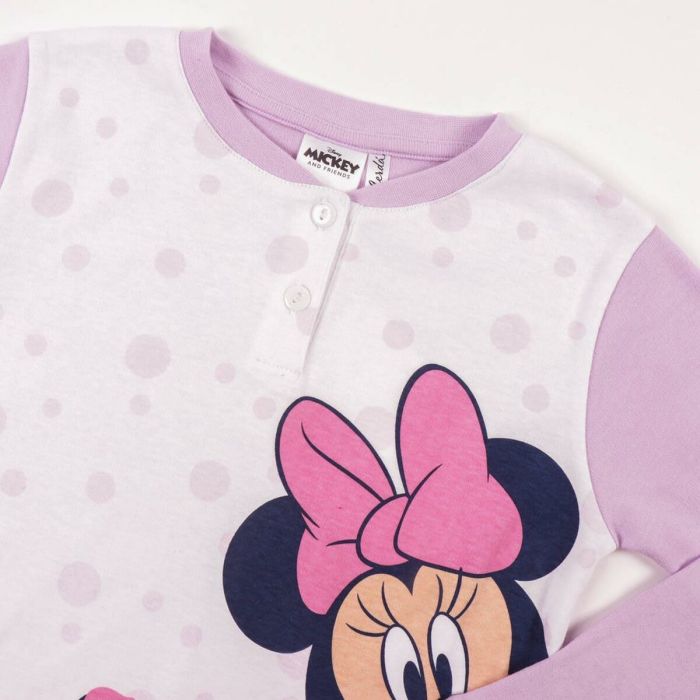 Pijama Infantil Minnie Mouse Rosa claro 2