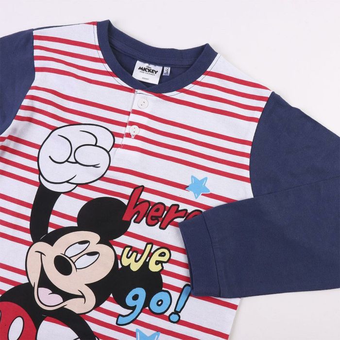 Pijama Infantil Mickey Mouse Azul oscuro 1