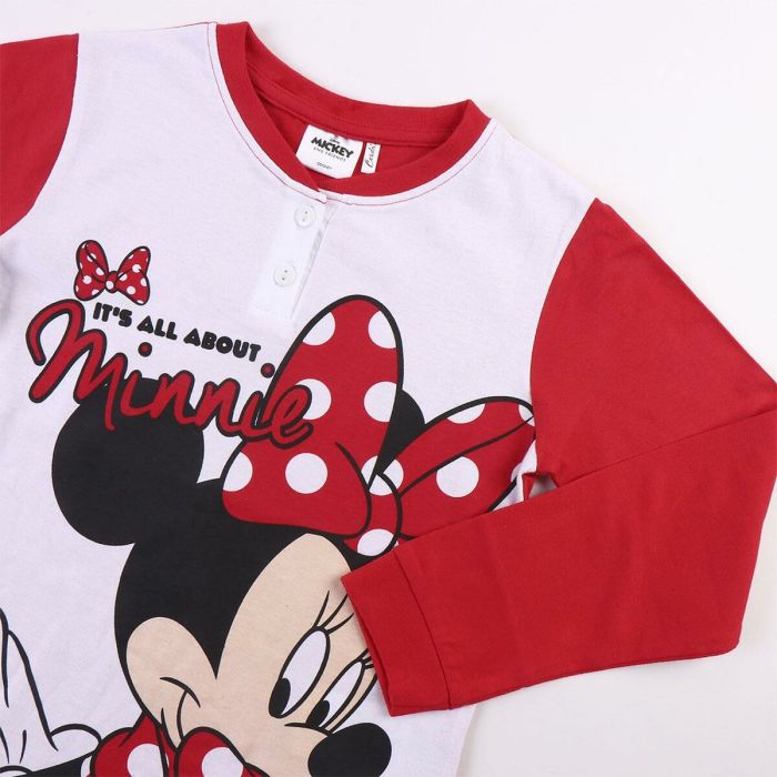 Pijama Infantil Minnie Mouse Rojo 1