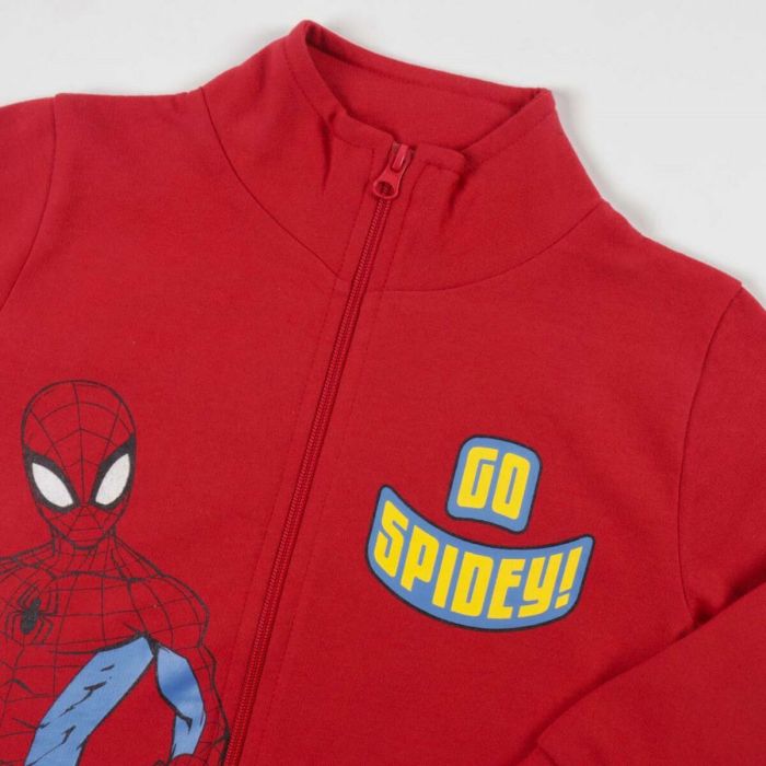 Chándal Infantil Spider-Man Rojo 1