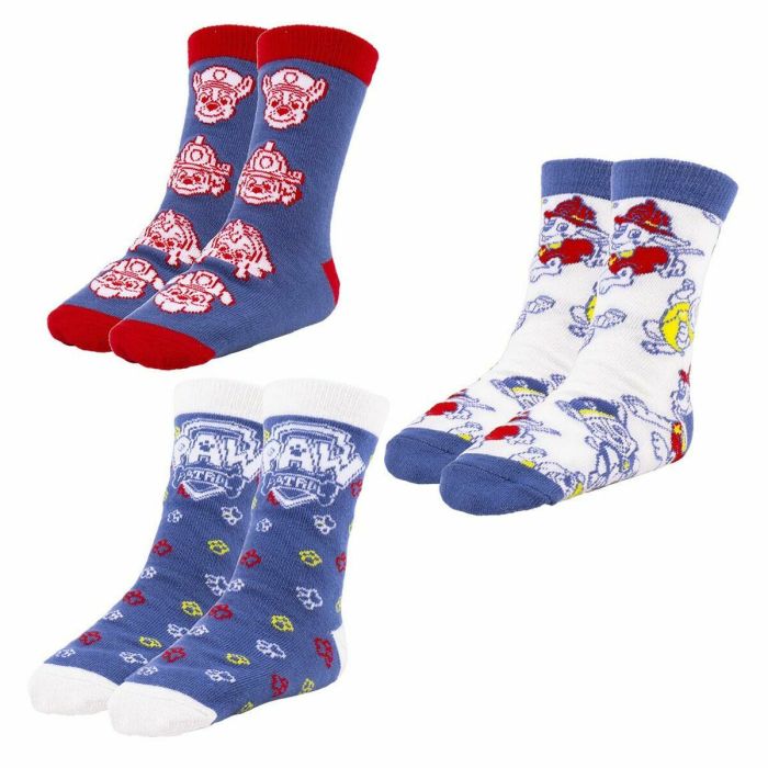 Calcetines The Paw Patrol 3 pares Multicolor