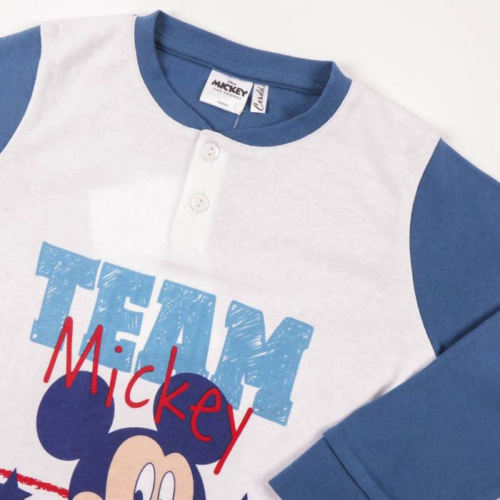 Pijama Infantil Mickey Mouse Azul oscuro 1
