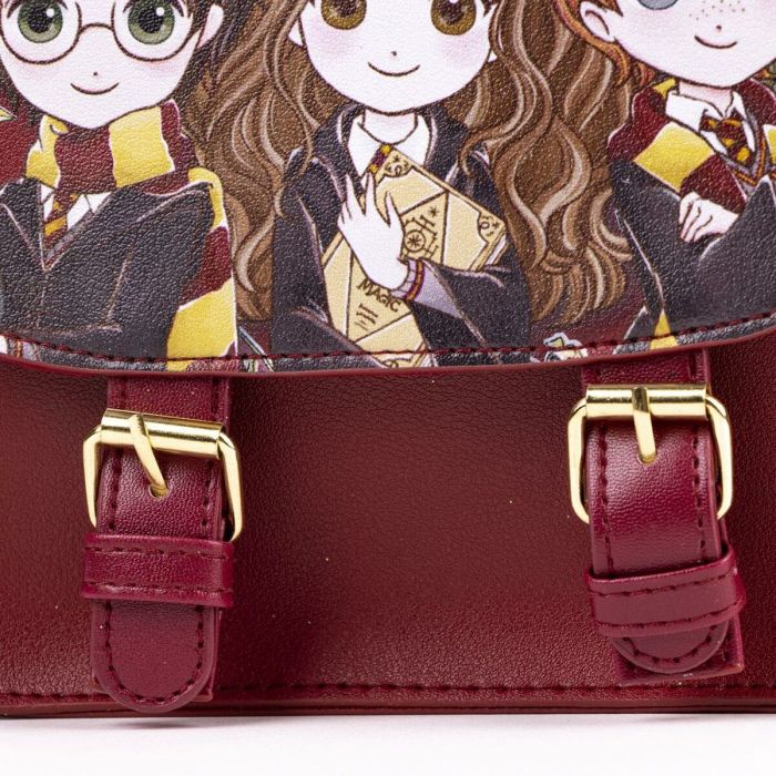 Bolso Bandolera Harry Potter Rojo (18,5 x 16,5 x 5,3 cm) 2