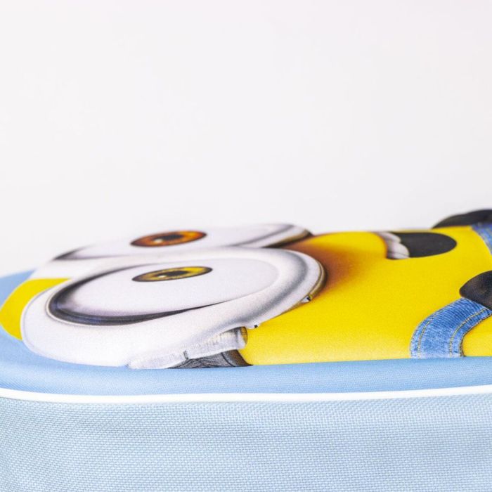 Mochila Escolar 3D Minions Azul 25 x 31 x 10 cm 5 Mochila Escolar 3D Minions Azul 25 x 31 x 10 cm 5