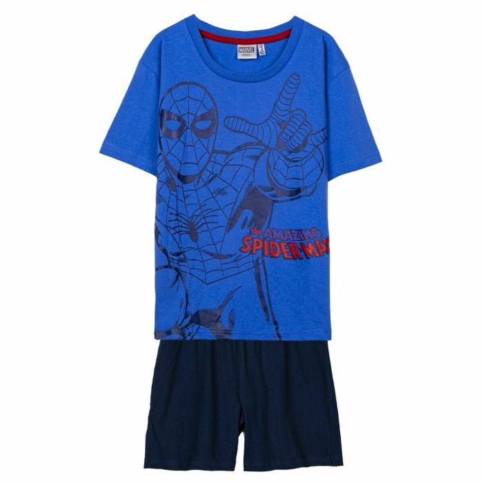 Pijama Infantil Spider-Man Azul 1