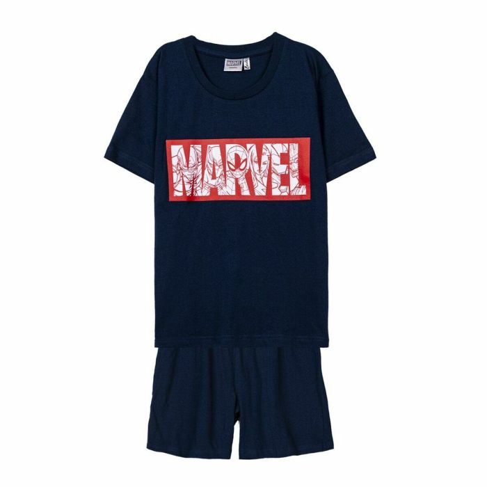 Pijama Infantil Marvel Azul oscuro 2