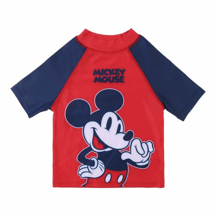 Camiseta de Baño Mickey Mouse Rojo 1