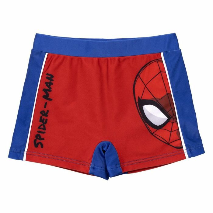 Bañador Boxer Para Niños Spider-Man Rojo 1