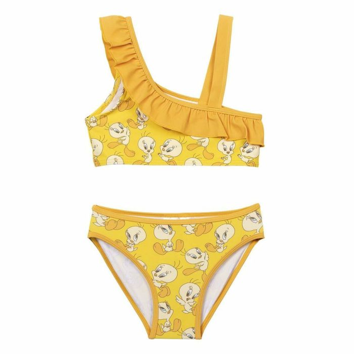 Bikini-Braga Para Niñas Looney Tunes Amarillo