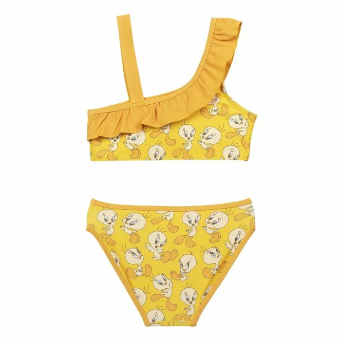 Bikini-Braga Para Niñas Looney Tunes Amarillo 1