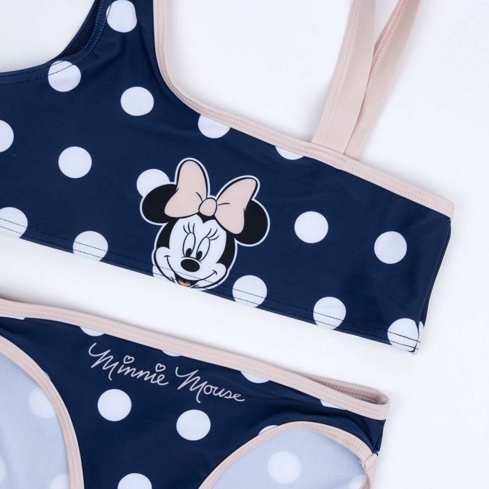 Bikini-Braga Para Niñas Minnie Mouse Azul oscuro 1