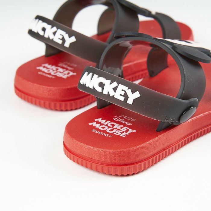 Sandalias Infantiles Mickey Mouse Rojo 3