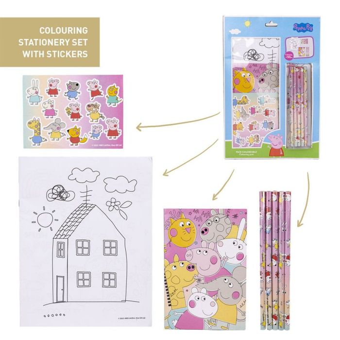 Set de Papelería Peppa Pig 4