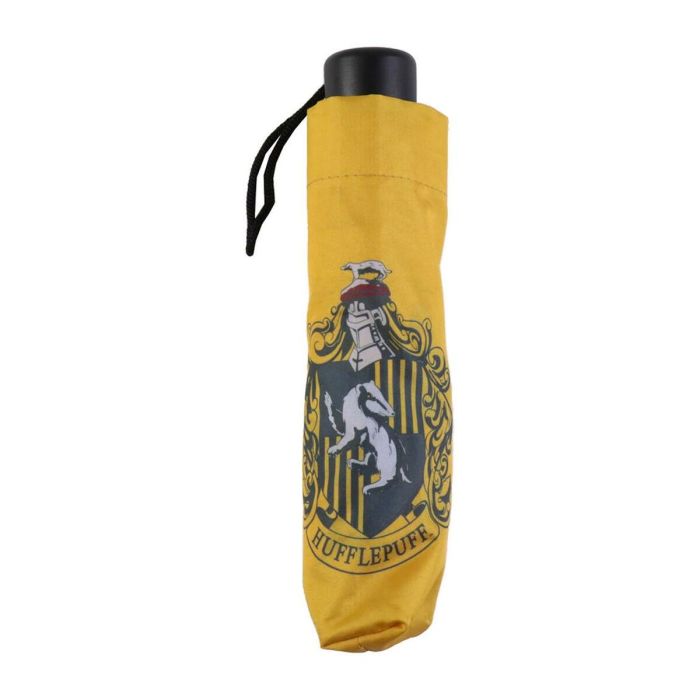 Paraguas Plegable Harry Potter Hufflepuff Amarillo 53 cm 7