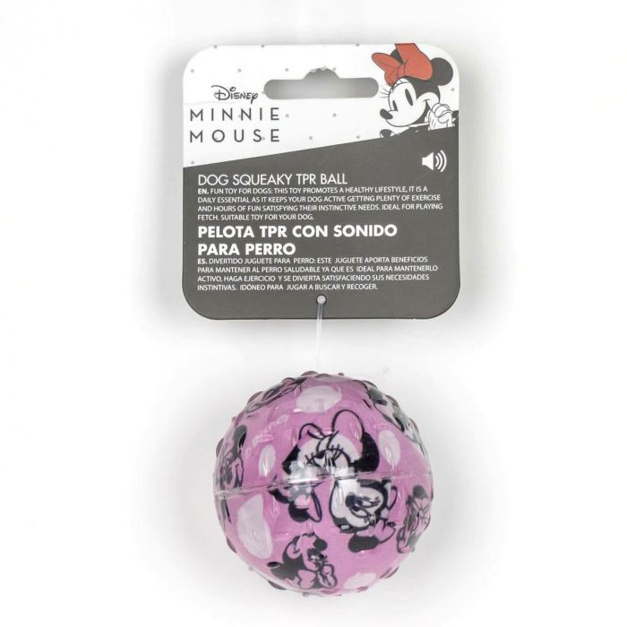 Juguete para perros Minnie Mouse Pelota 6,3 cm TPR 1 Juguete para perros Minnie Mouse Pelota 6,3 cm TPR 1